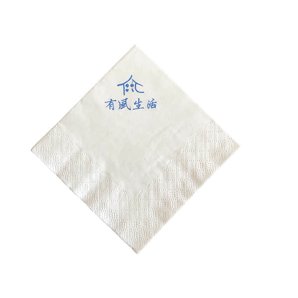Factory price 2Ply White Square Tissue Napkin Disposable Cocktai Napkins Restaurant Event bar 