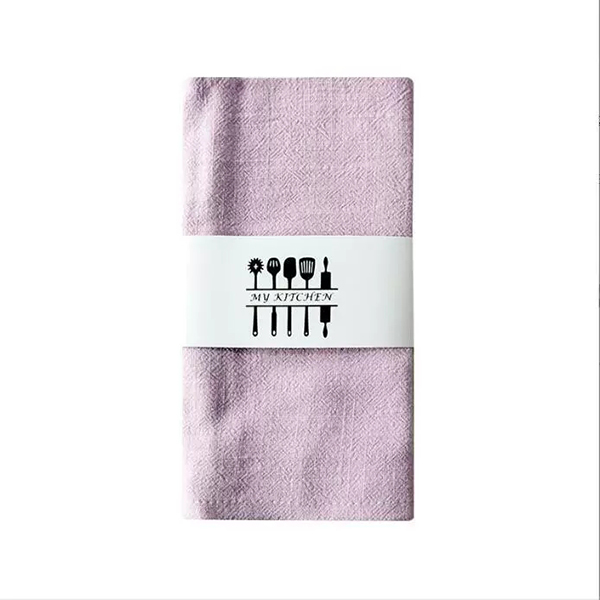 Colored Cotton And Linen Napkins Soft Dinner Cloth Napkins High-end Hotel Napkins