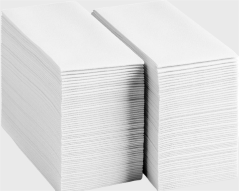 Disposable Linen Feel Guest Towels Cloth Like Hand Towels Soft & Absorbent Airlaid Paper Napkins