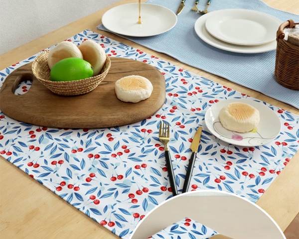 High quality Cotton Tablecloth With Customized Logo Personalized Wedding Cloth Napkins