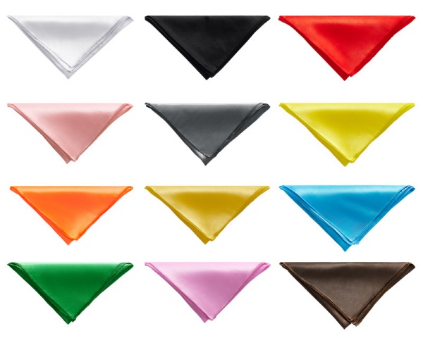 High Quality 100% Polyester Napkins Cloth Color Wedding Napkins Custom napkins