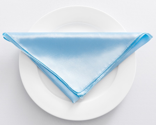High Quality 100% Polyester Napkins Cloth Color Wedding Napkins Custom napkins