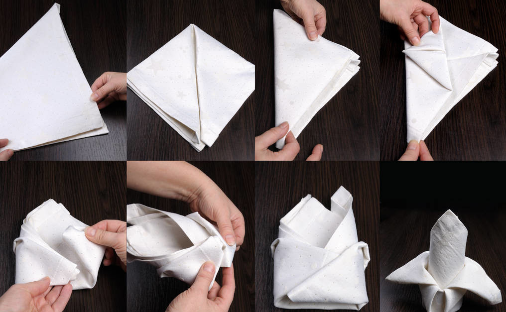 How to fold napkins